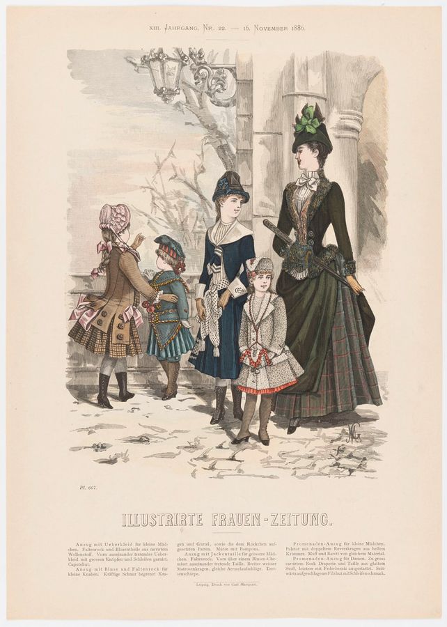 German women magazine in May 1886