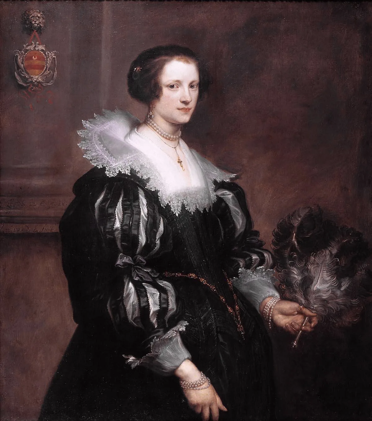 Portrait of Anna Wake (1605-before 1669) Alternative title(s) : Portrait of Anna Wake, wife of Peter Stevens. [ 3 ] Portrait of Anne Wake. [ 4 ]