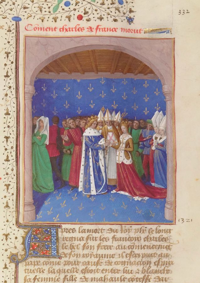 Mariage de Charles IV le Bel