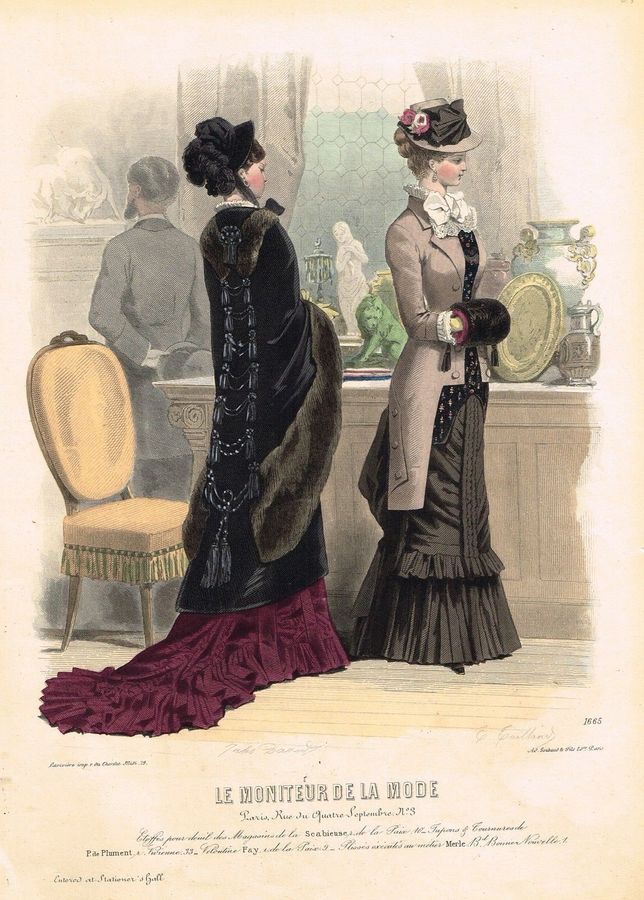 Le moniteur de la mode, 1885, No. 3