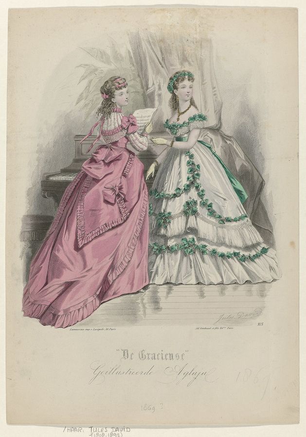 De Gracieuse, Geïllustreerde Aglaja, ca. 1869, No. 915, RP-P-OB-103.071