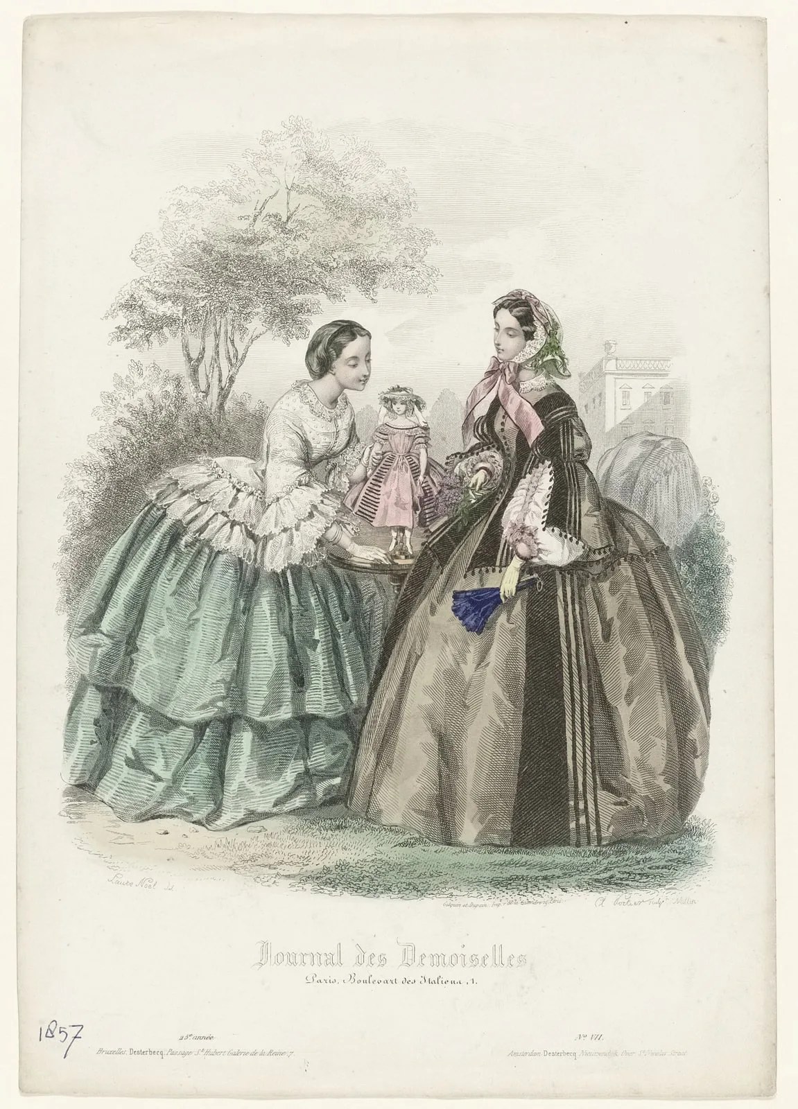 Journal des Demoiselles, 1857, 25e année, No. 7, RP-P-OB-103.576