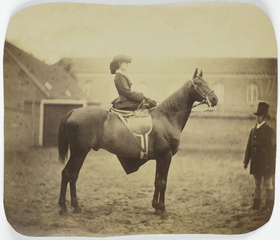 Alexandrine Tinne te paard, RP-F-2002-13