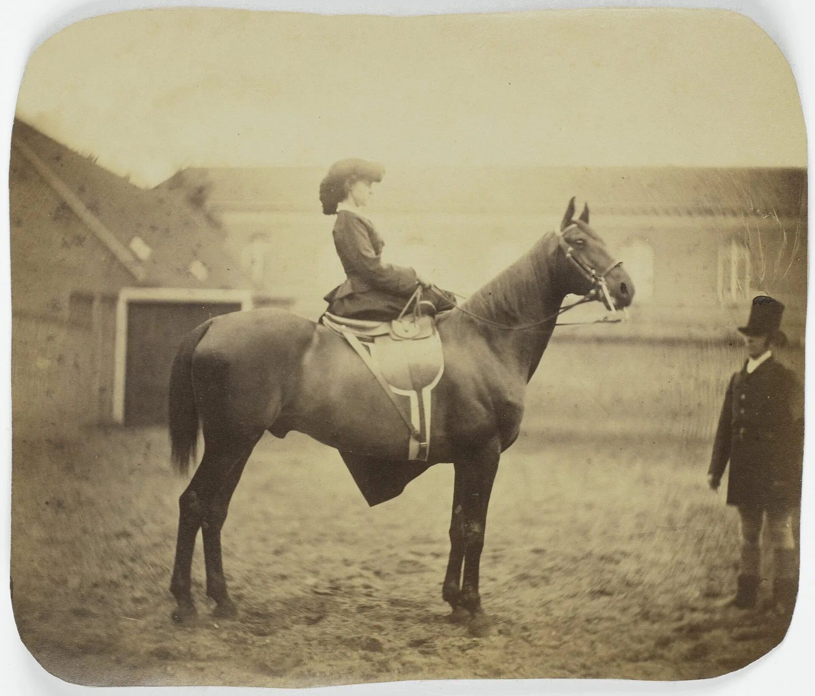 Alexandrine Tinne te paard, RP-F-2002-13