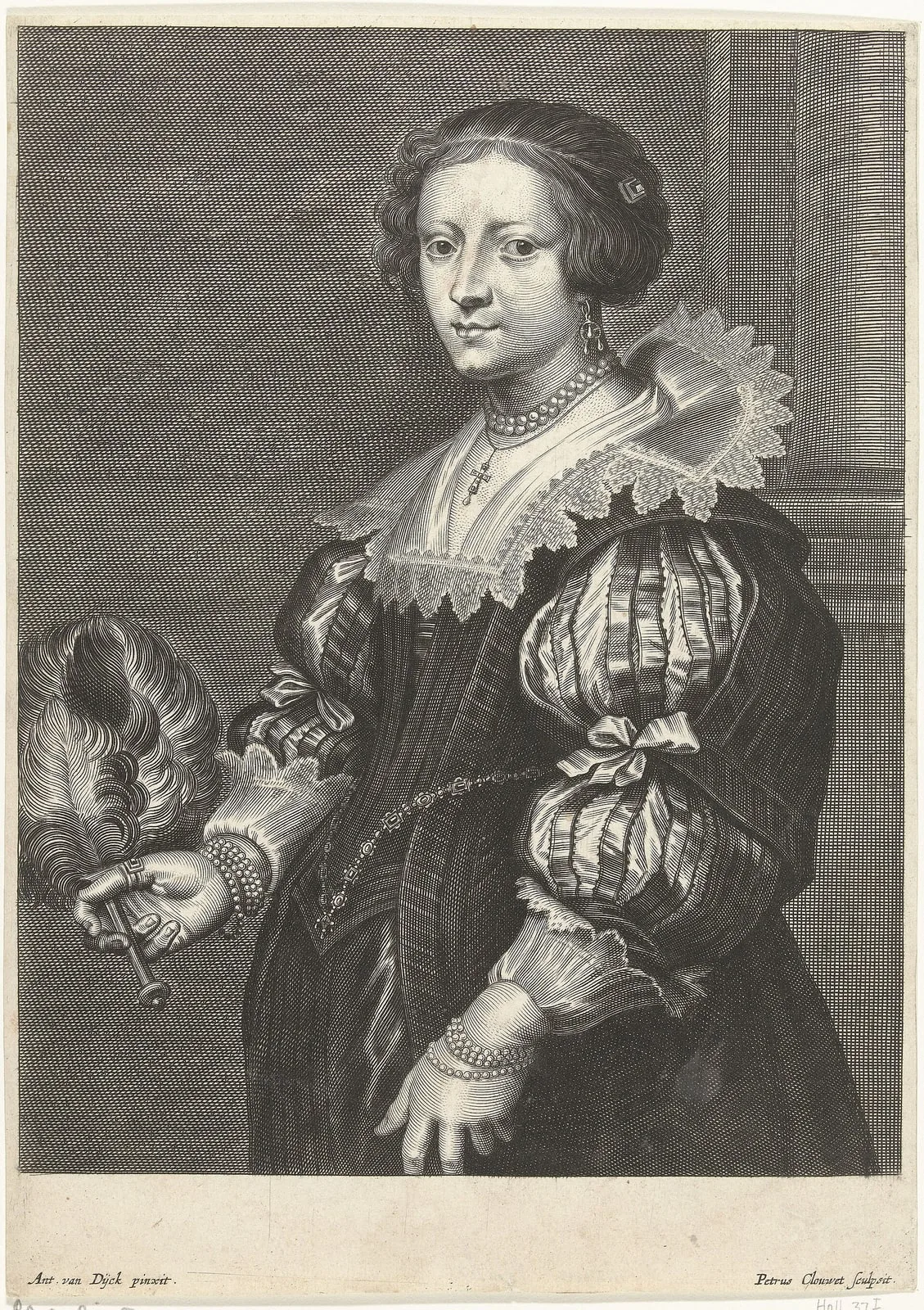 Portret van Anna Wake, RP-P-BI-5911A