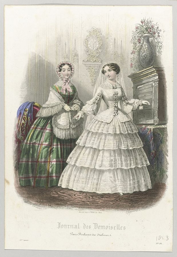 Journal des Demoiselles, 1854, No. 56 , 22e année, RP-P-2009-3378