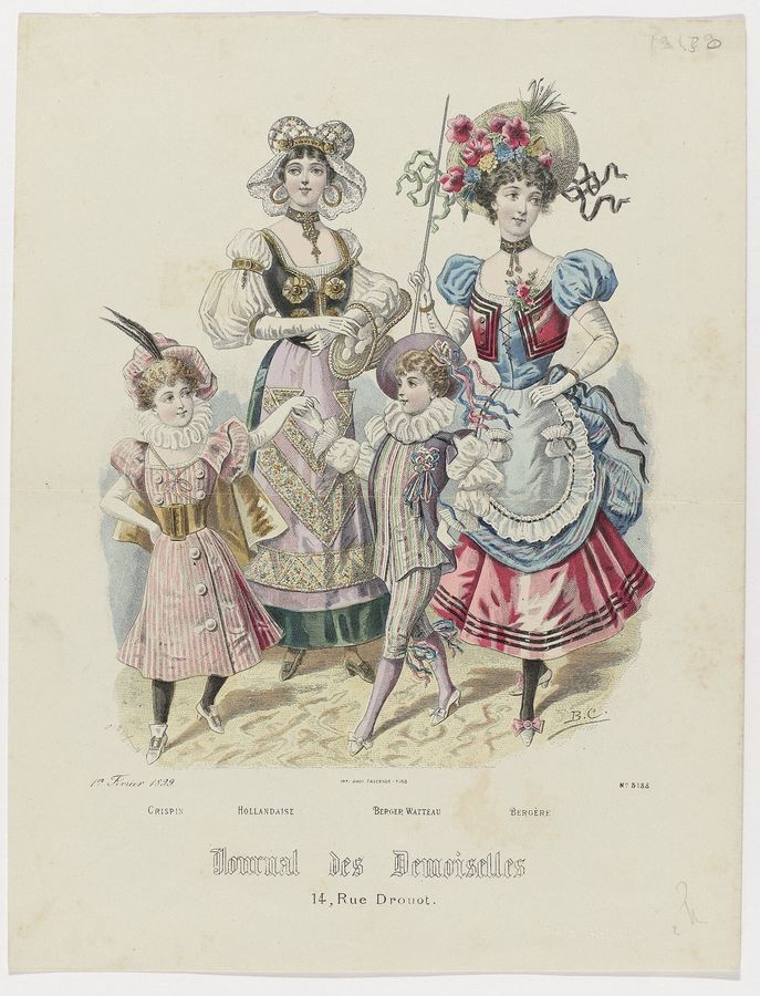 Journal des Demoiselles, 1 Février 1899, No. 5188, RP-P-2009-3787