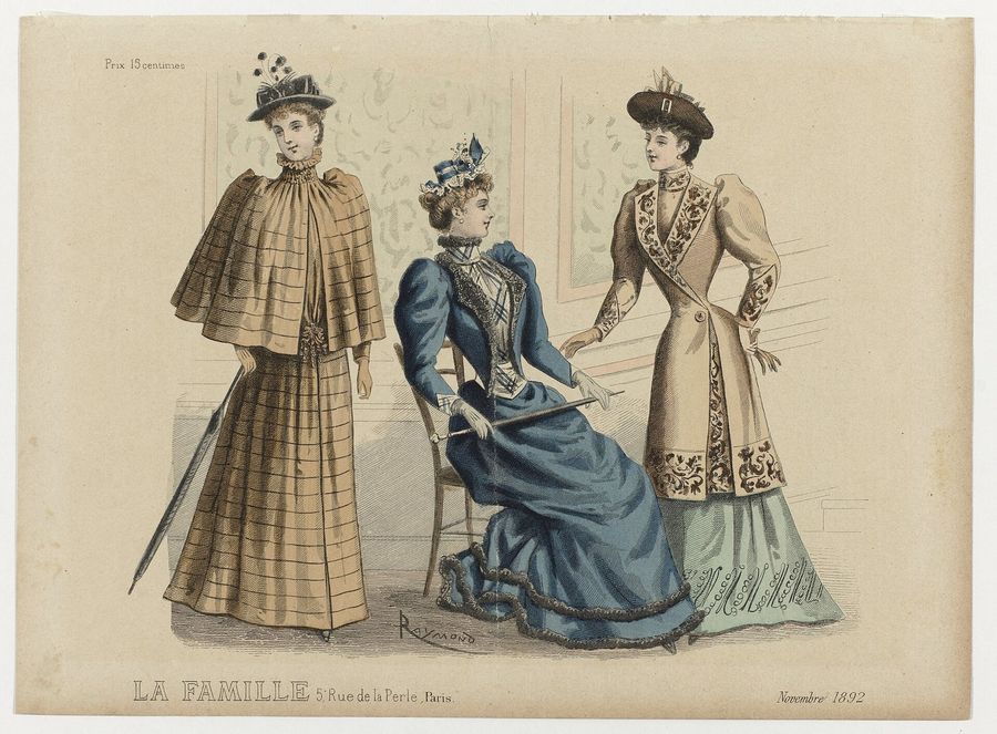 La Famille, Novembre 1892, RP-P-2009-3751