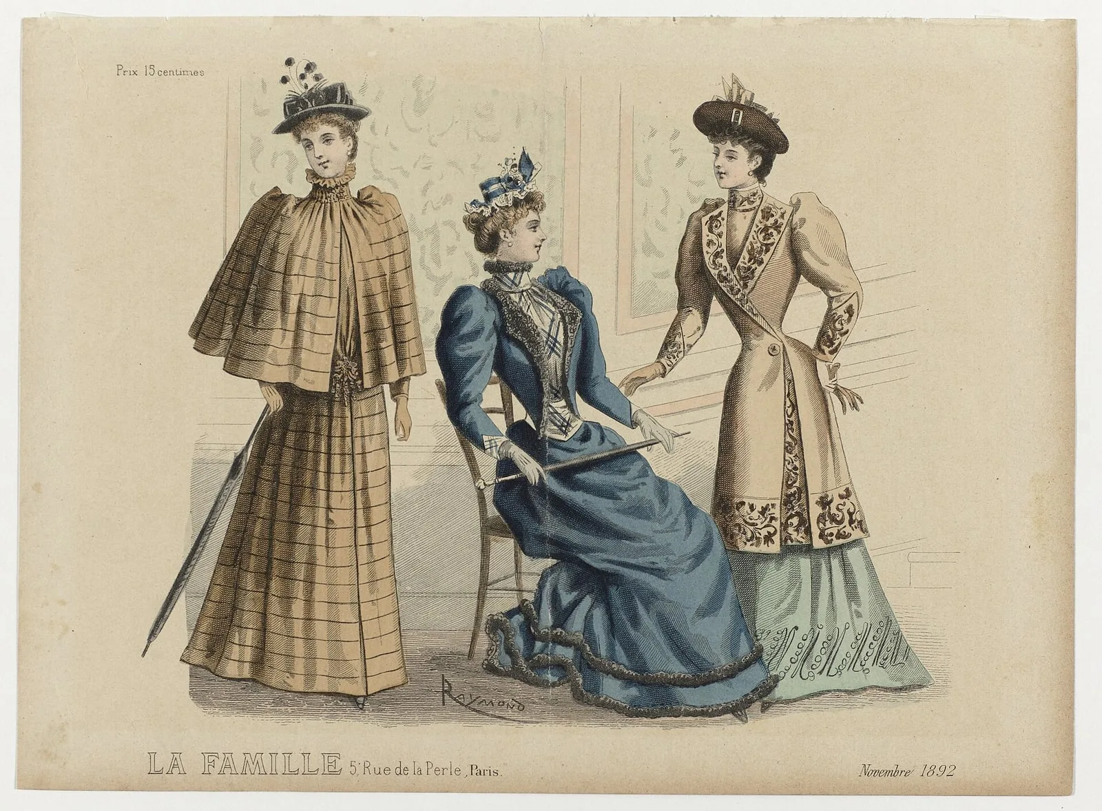 La Famille, Novembre 1892, RP-P-2009-3751