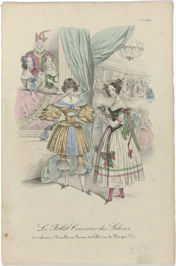 Le Follet Courrier des Salons, editie Brussel, 1834-1836, No. 144, RP-P-2009-2841