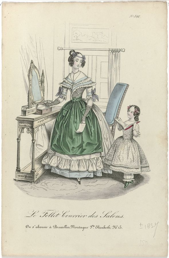 Le Follet Courrier des Salons, editie Brussel, ca. 1837, No. 186, RP-P-2009-2842