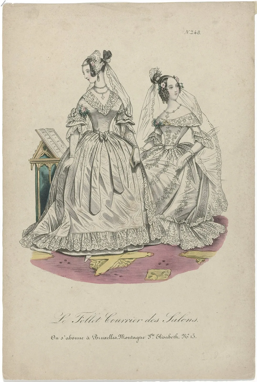 Le Follet Courrier des Salons, editie Brussel, ca. 1836, No. 248, RP-P-2009-2845