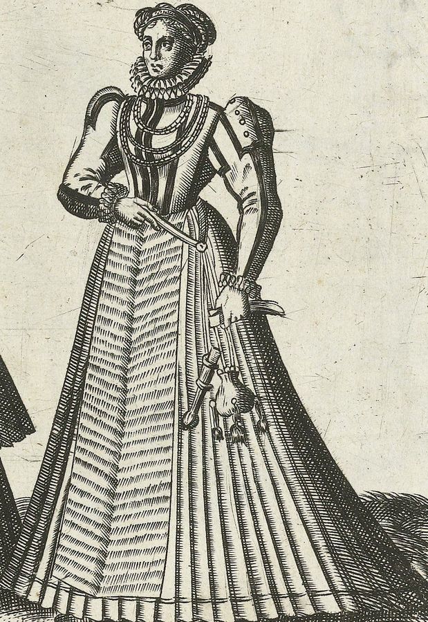 Women's fashion of the 1580 Abraham de Bruyn