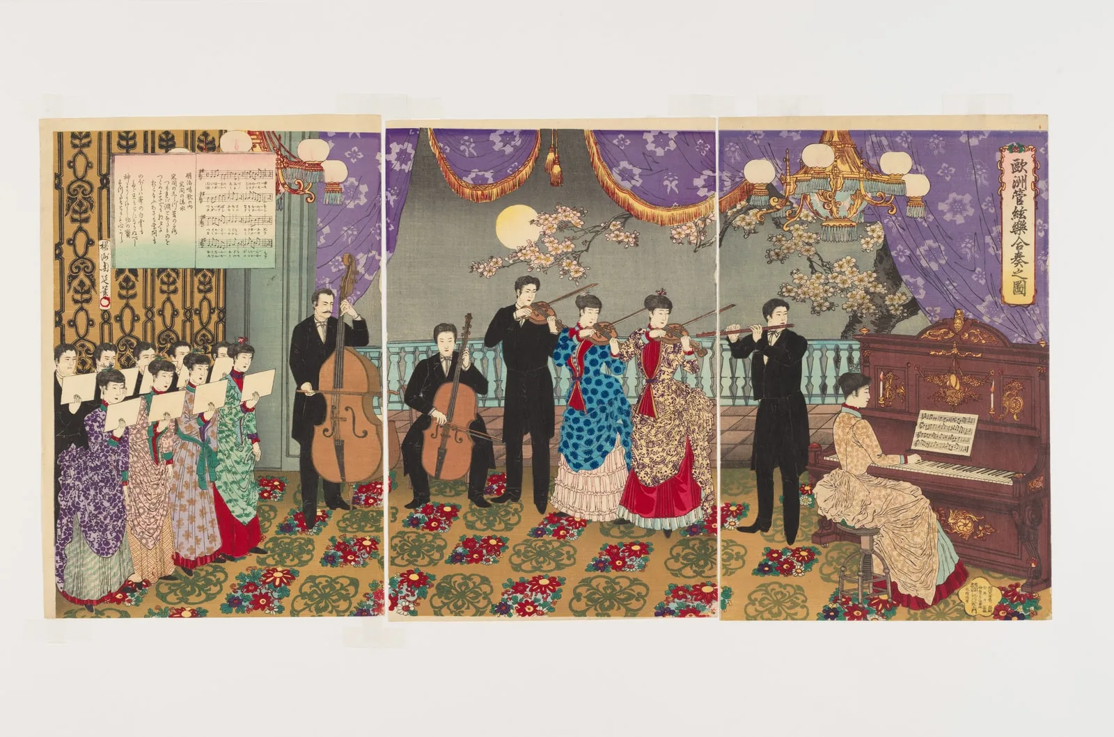 Concert of European Music (Ōshū kangengaku gassō no zu)