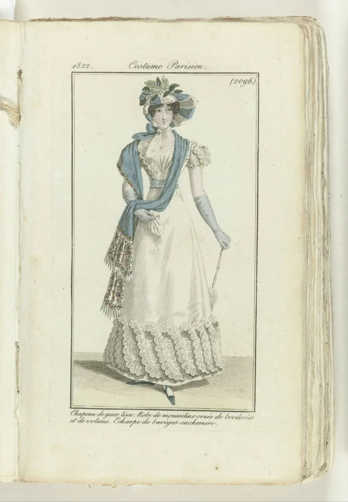 Journal des Dames et des Modes 1822, Costume Parisien (2096)