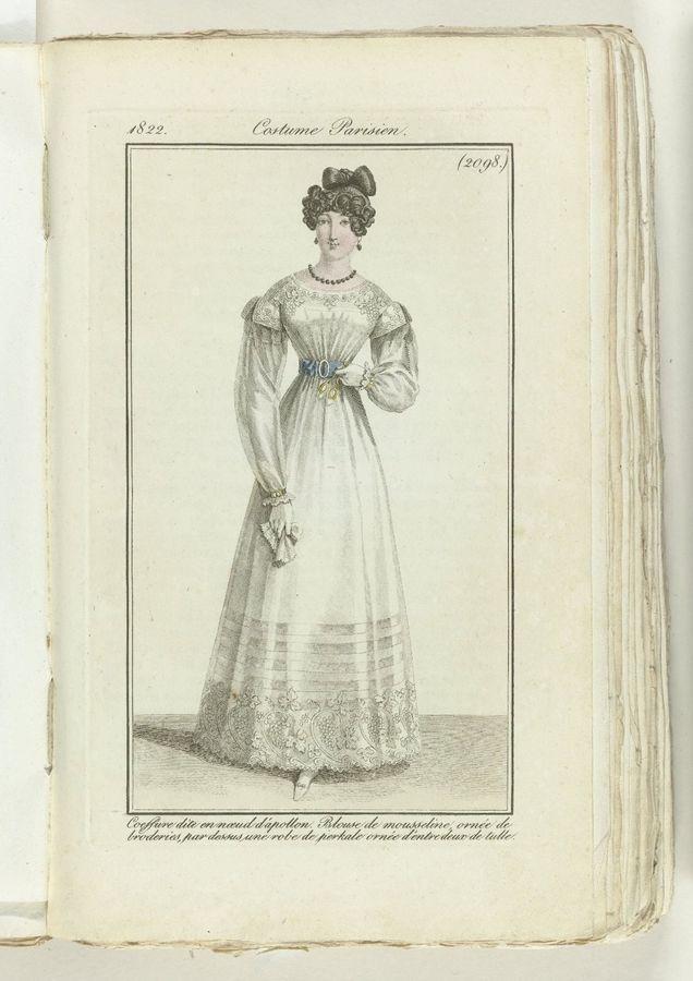 Journal des Dames et des Modes 1822, Costume Parisien (2098)