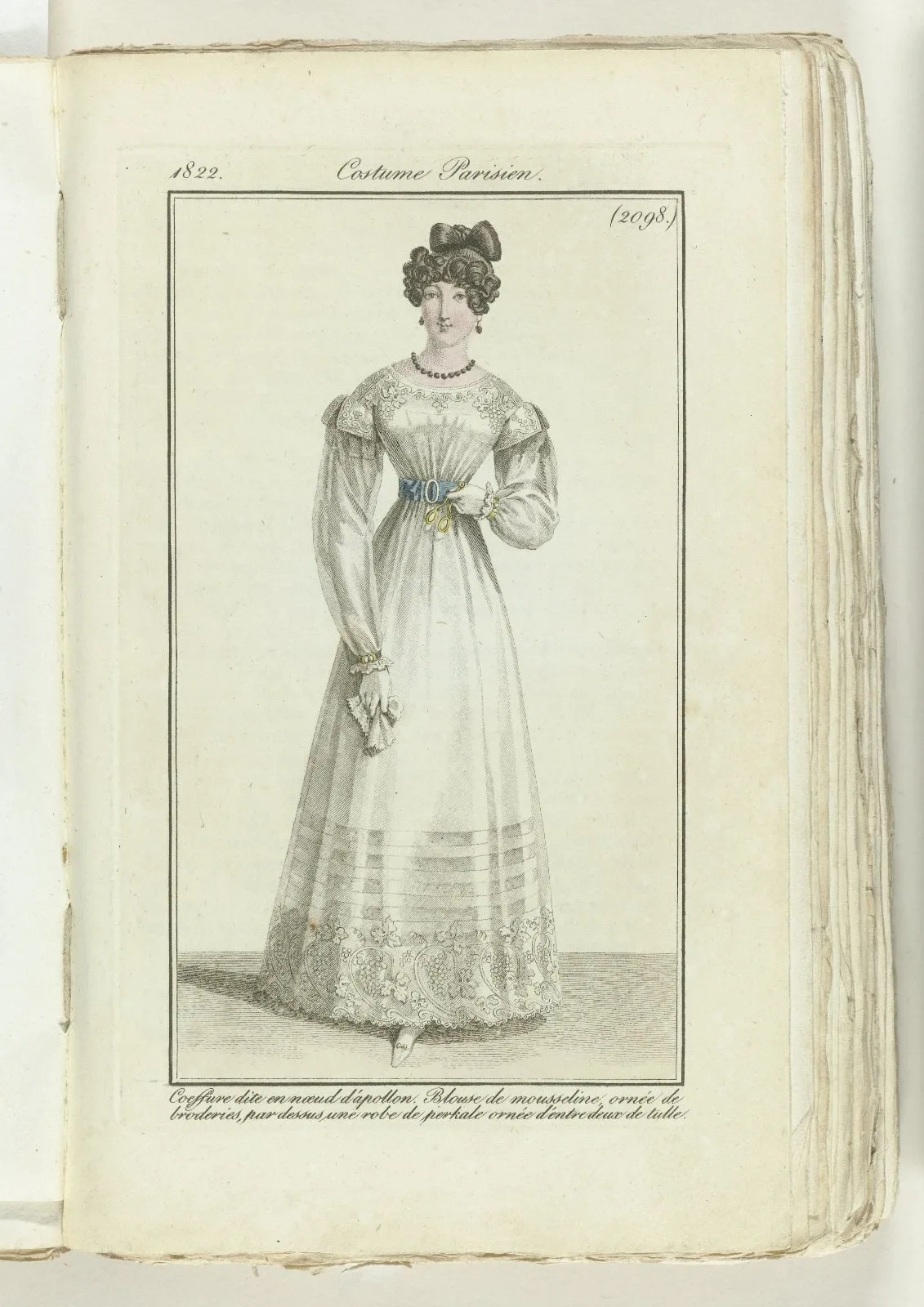 Journal des Dames et des Modes 1822, Costume Parisien (2098)