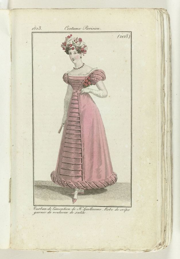 Journal des Dames et des Modes 1823, Costume Parisien (2128)