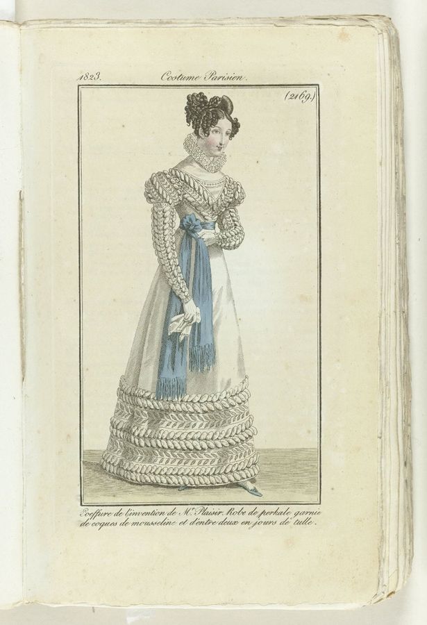 Journal des Dames et des Modes 1823, Costume Parisien (2169)