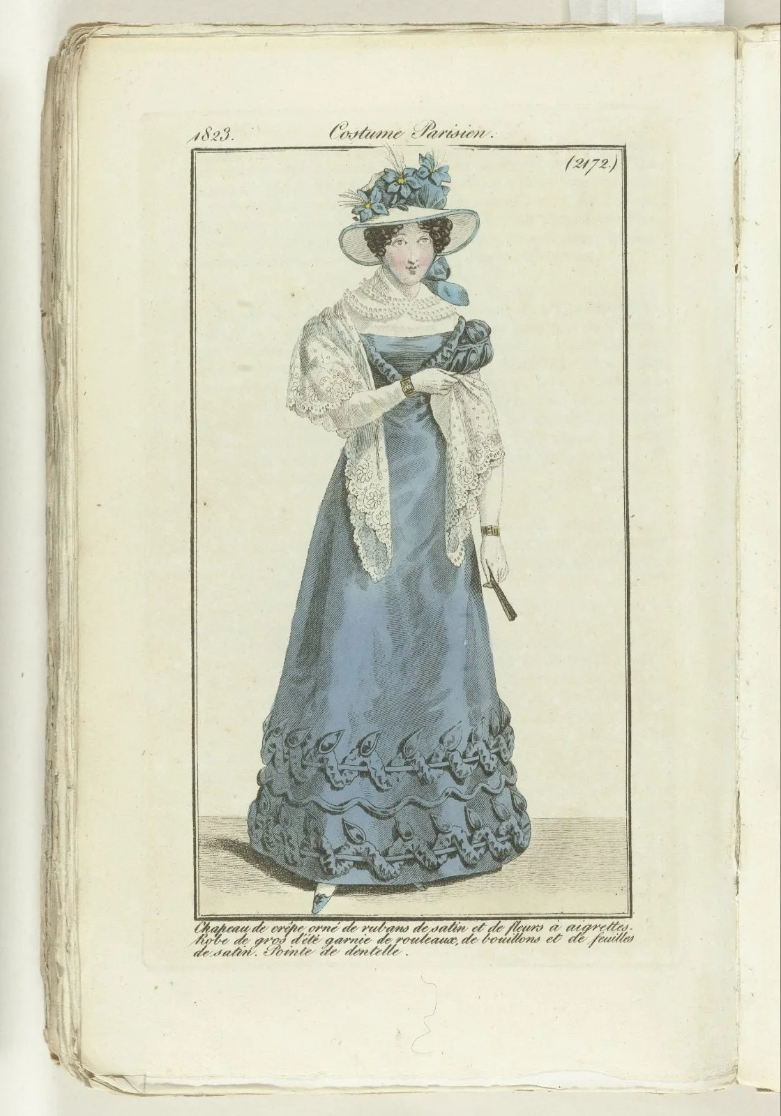 Journal des Dames et des Modes 1823, Costume Parisien (2172)