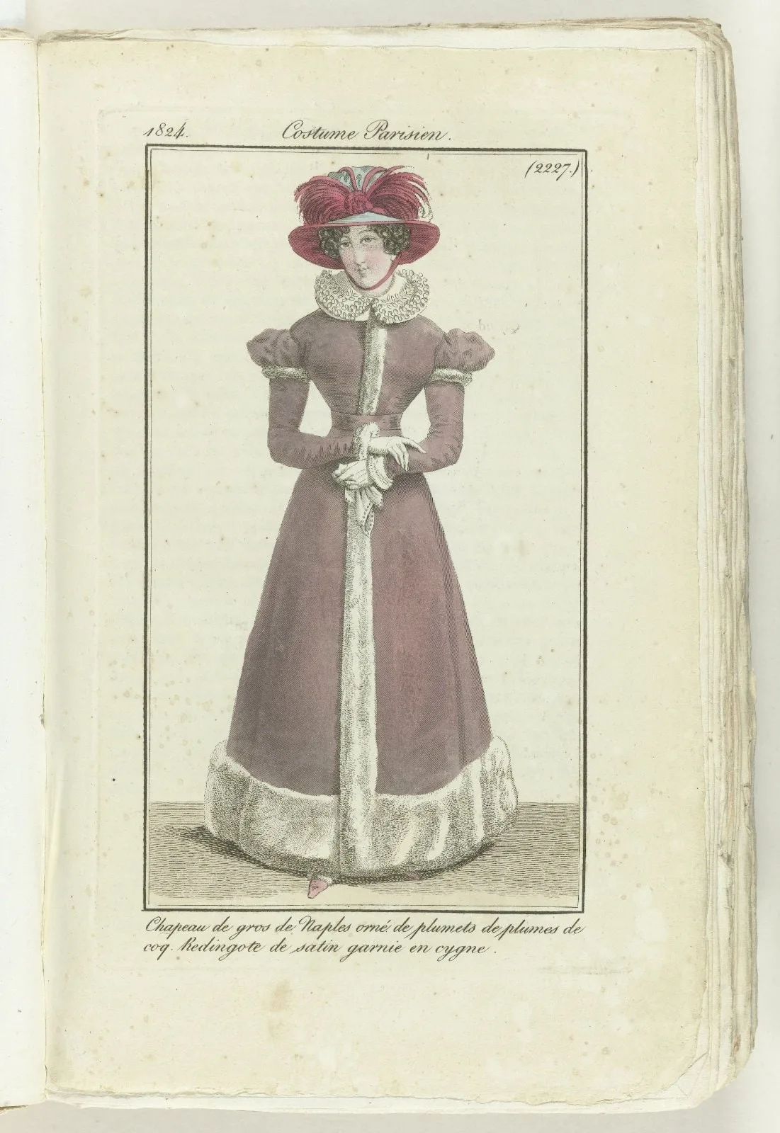Journal des Dames et des Modes 1824, Costume Parisien (2227)