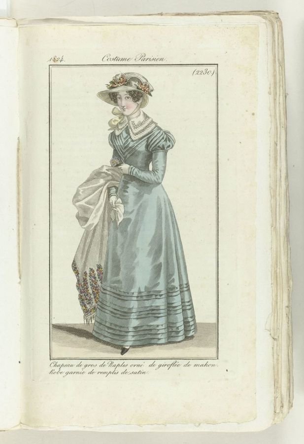 Journal des Dames et des Modes 1824, Costume Parisien (2230)