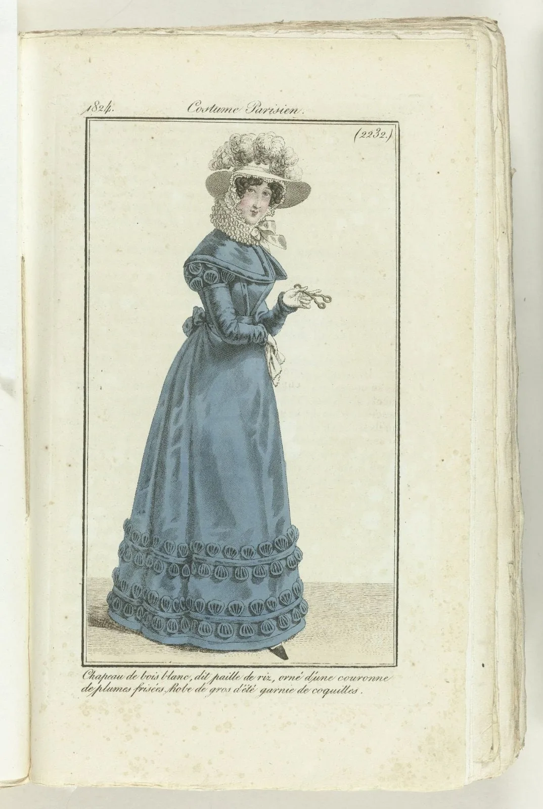 Journal des Dames et des Modes 1824, Costume Parisien (2232)