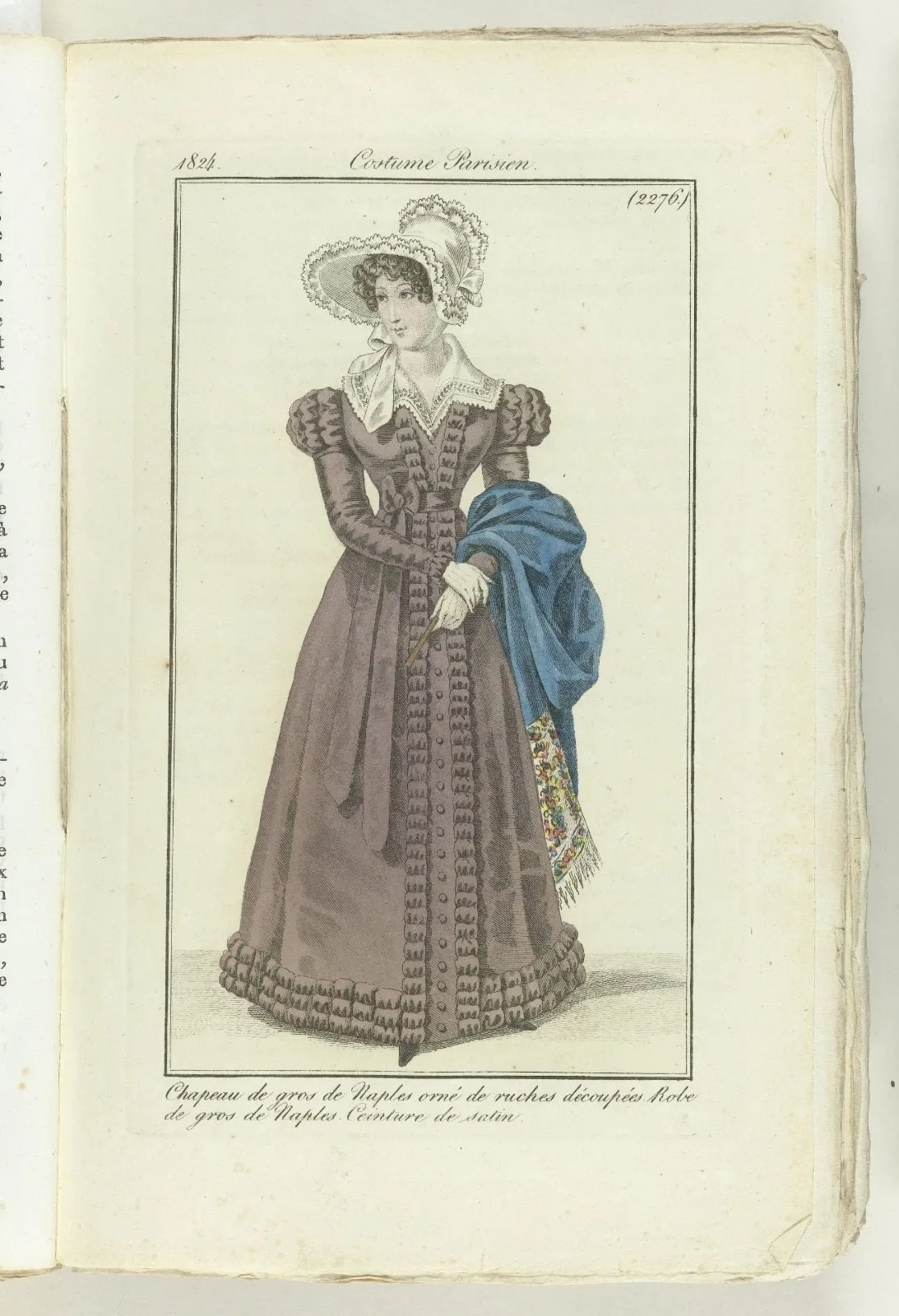 Journal des Dames et des Modes 1824, Costume Parisien (2276)