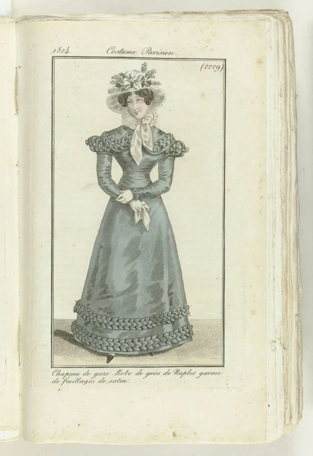 Journal des Dames et des Modes 1824, Costume Parisien (2229)