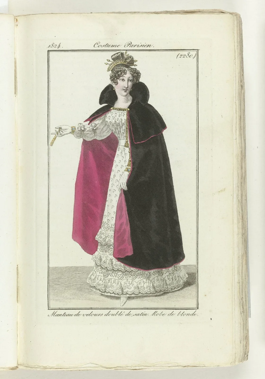 Journal des Dames et des Modes 1824, Costume Parisien (2280)