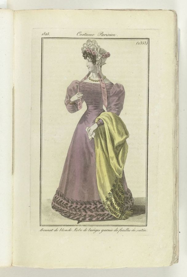 Journal des Dames et des Modes 1825, Costume Parisien (2352)