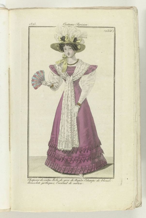 Journal des Dames et des Modes 1825, Costume Parisien (2356)