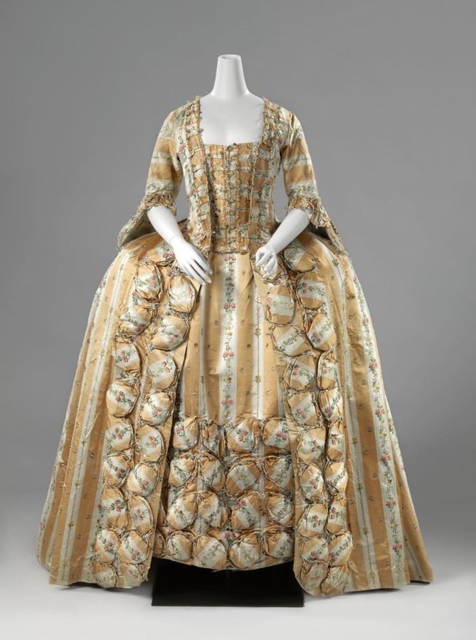 Sack-Back Gown with Skirt (robe à la française)