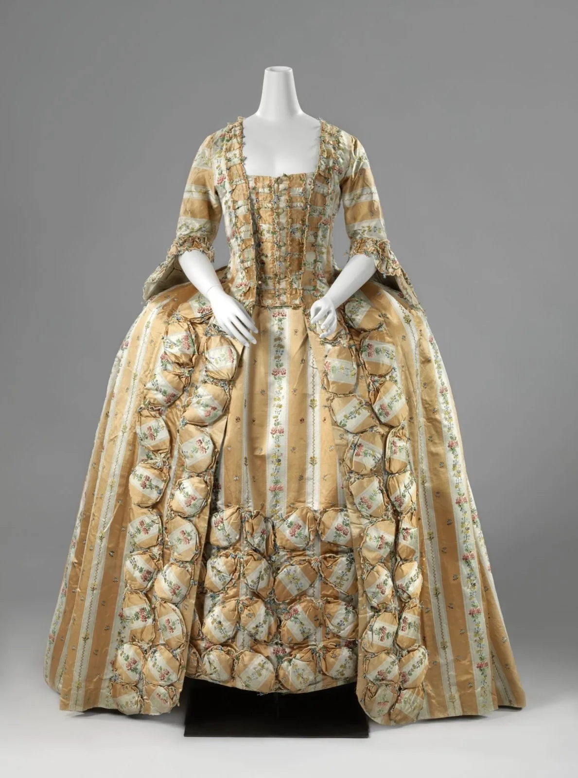 Sack-Back Gown with Skirt (robe à la française)