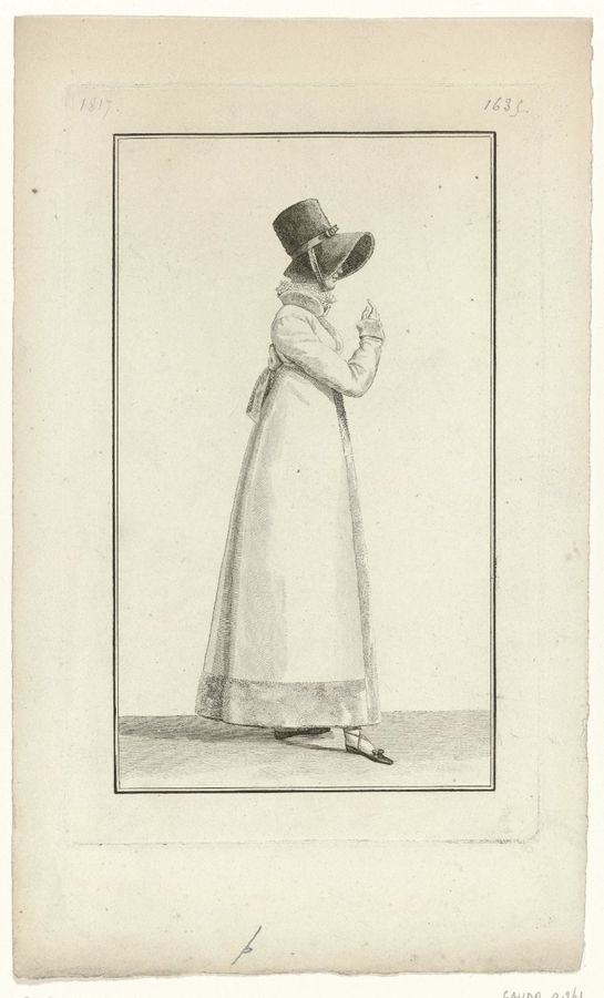 Journal des Dames et des Modes, Costume Parisien, 20 mars 1817 (1635)