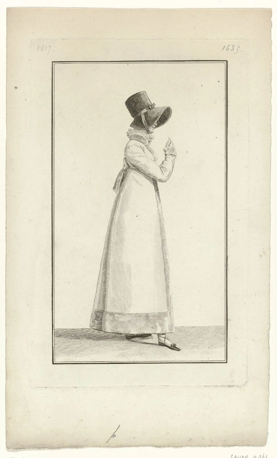 Journal des Dames et des Modes, Costume Parisien, 20 mars 1817 (1635)