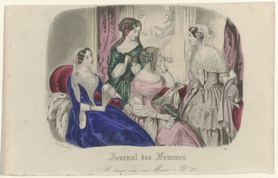 Journal des Femmes, 1840-1851, Pl. 1580