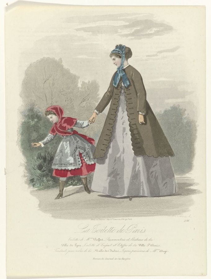 La Toilette de Paris, 1865, No. 236 : Toilettes de Mme Pieffort (...)