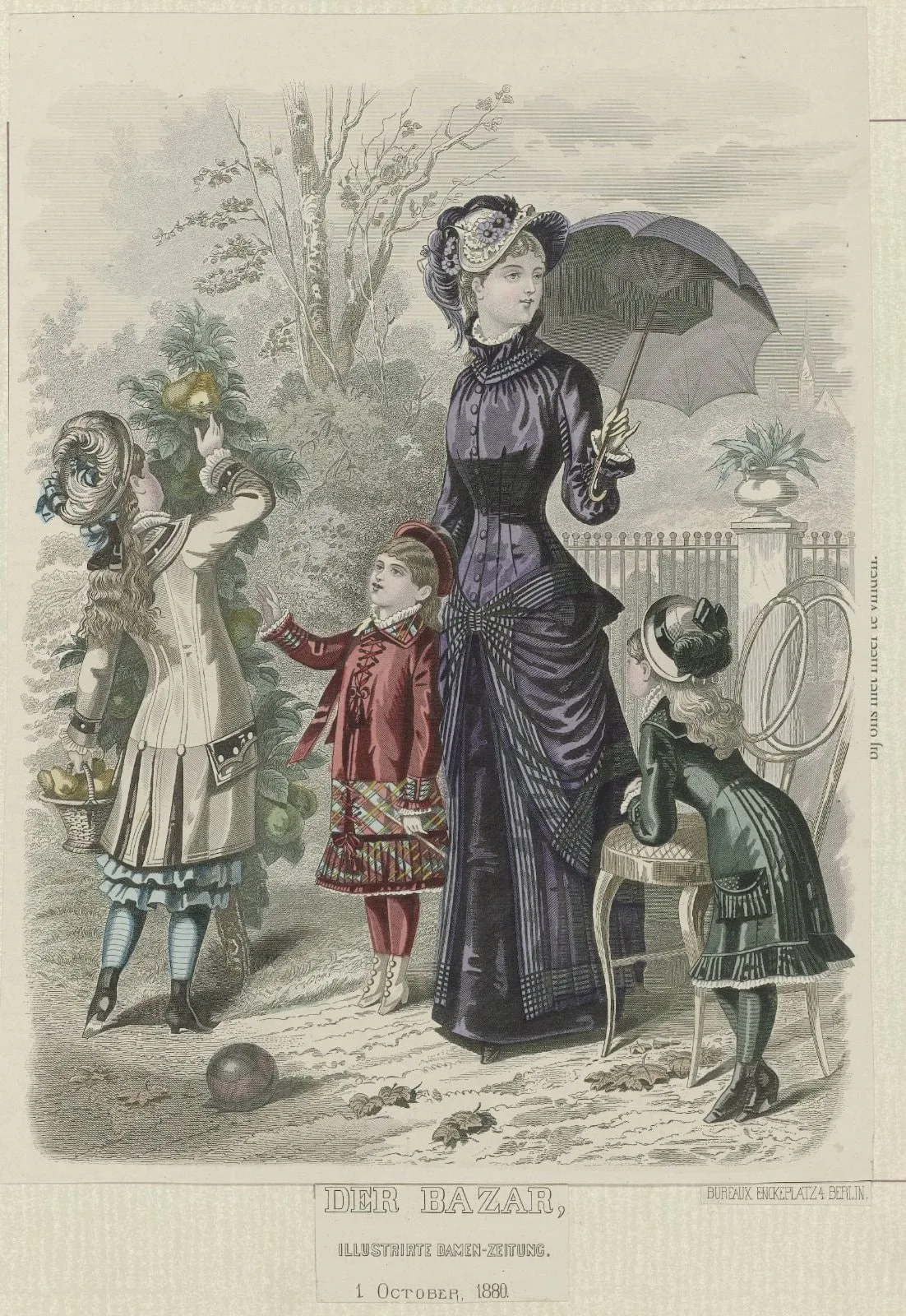 Der Bazar, Illustrirte Damen-Zeitung, 1 October 1880