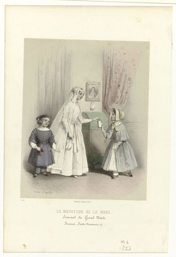 Le Moniteur de la mode, 1843, No. 6