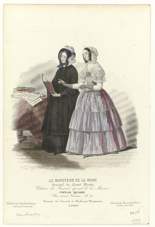 Le Moniteur de la Mode, 1844, No. 26 : Edition du Journal (...)