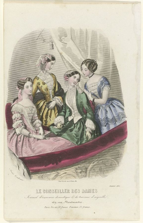 Le Conseiller des Dames, janvier 1852 : Journal d'économi (...)