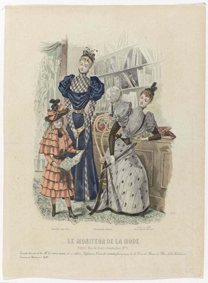 Le Moniteur de la Mode, 1892, Nr. 2812c, No. 37: Corsets brevetés (...)