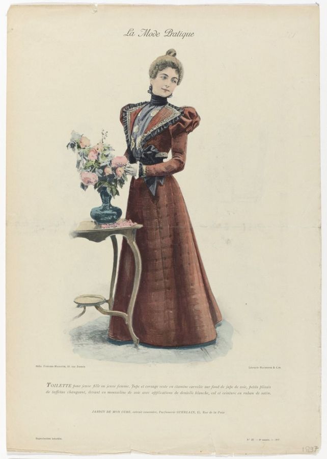 Le Mode Pratique, 1897, No. 29, 6e année : Toilette pour jeune fill (...)