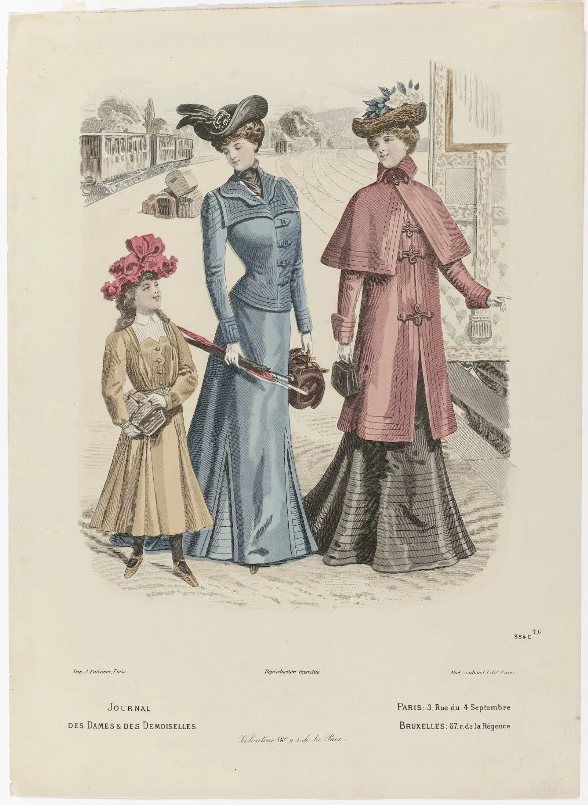 Journal des Dames et des Demoiselles, 1900, No. 3840 TC