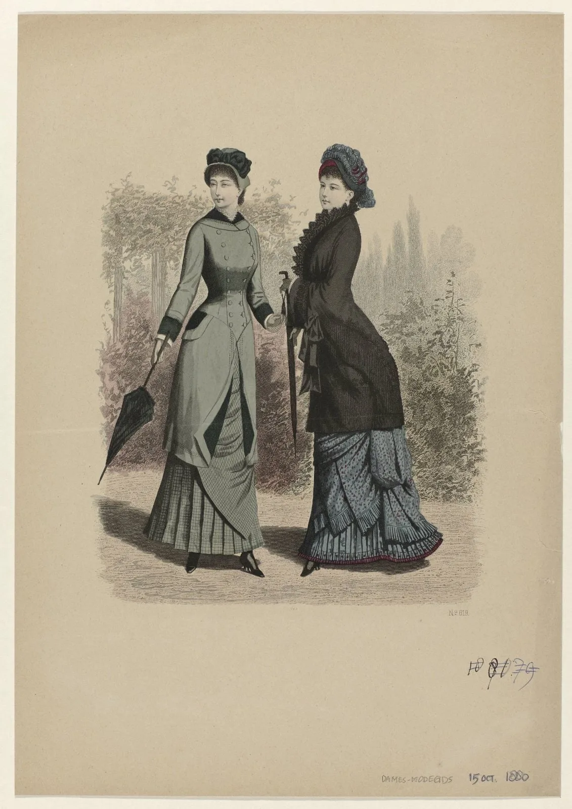 Dames-modegids, 15 oktober 1880, No. 619
