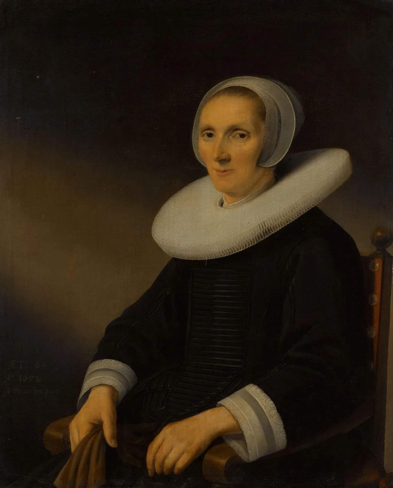 Portrait of Caecilia van Beresteyn (1589-1661). Wife of Pieter de Witte