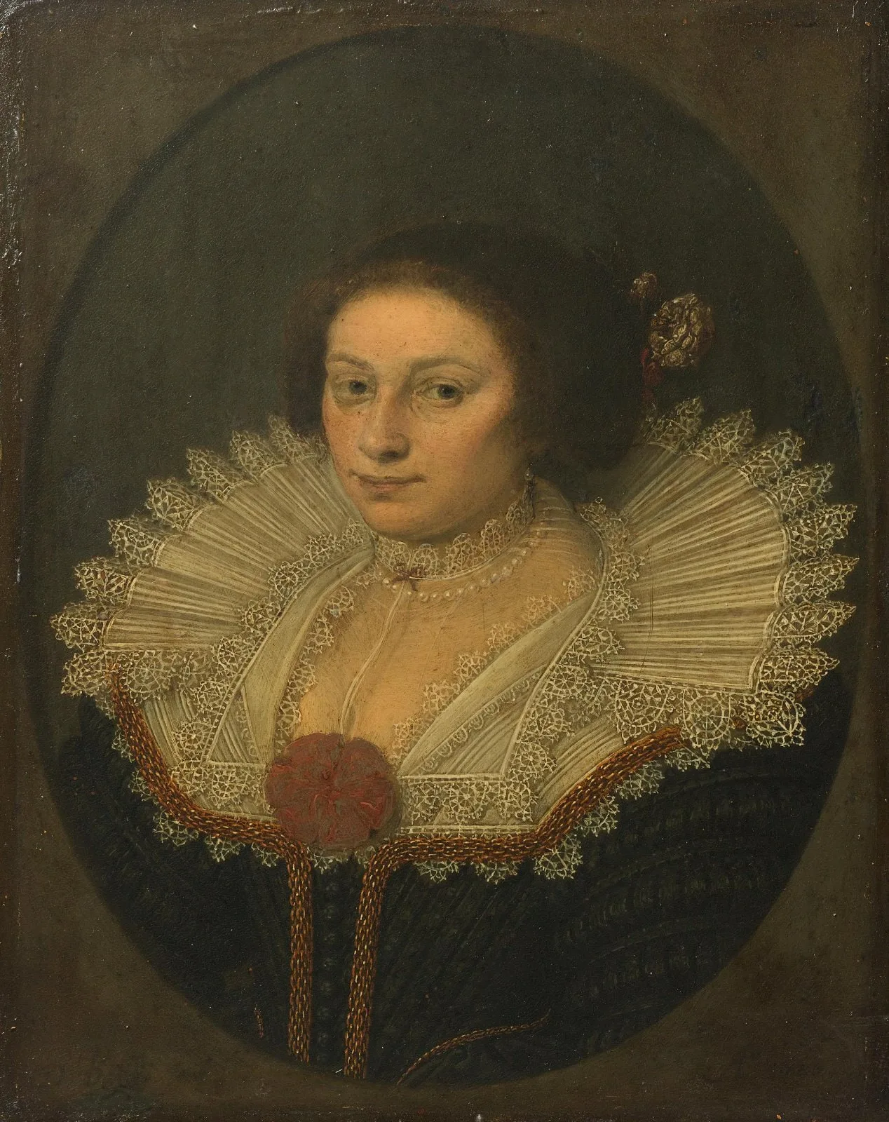 Portrait of a Woman, Thought to be Maria van Reigersbergh (1589-1653), Wife of Hugo de Groot