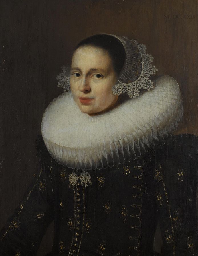 Portrait of Hendrickje Uylenburgh (1600-ca. 1682). Wife of the Artist